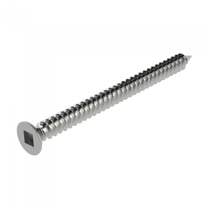 Λαμαρινόβιδες Φρεζάτες Τετράγωνες 4.2x50mm Γαλβανιζέ DIN 7982 (Τιμή ανά Τεμάχιο)